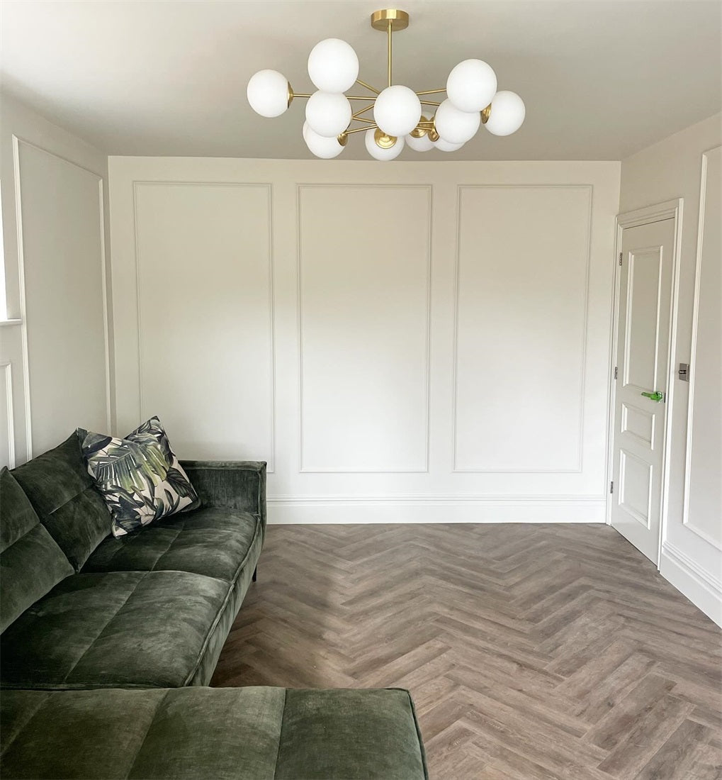 Mid-Century Globe Kandelaber – 6/8/12 Ljus Carvallo