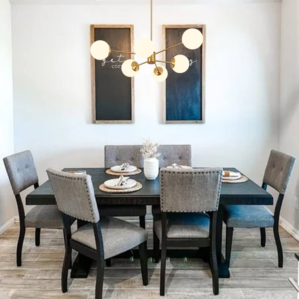 Mid-Century Globe Kandelaber – 6/8/12 Ljus Carvallo