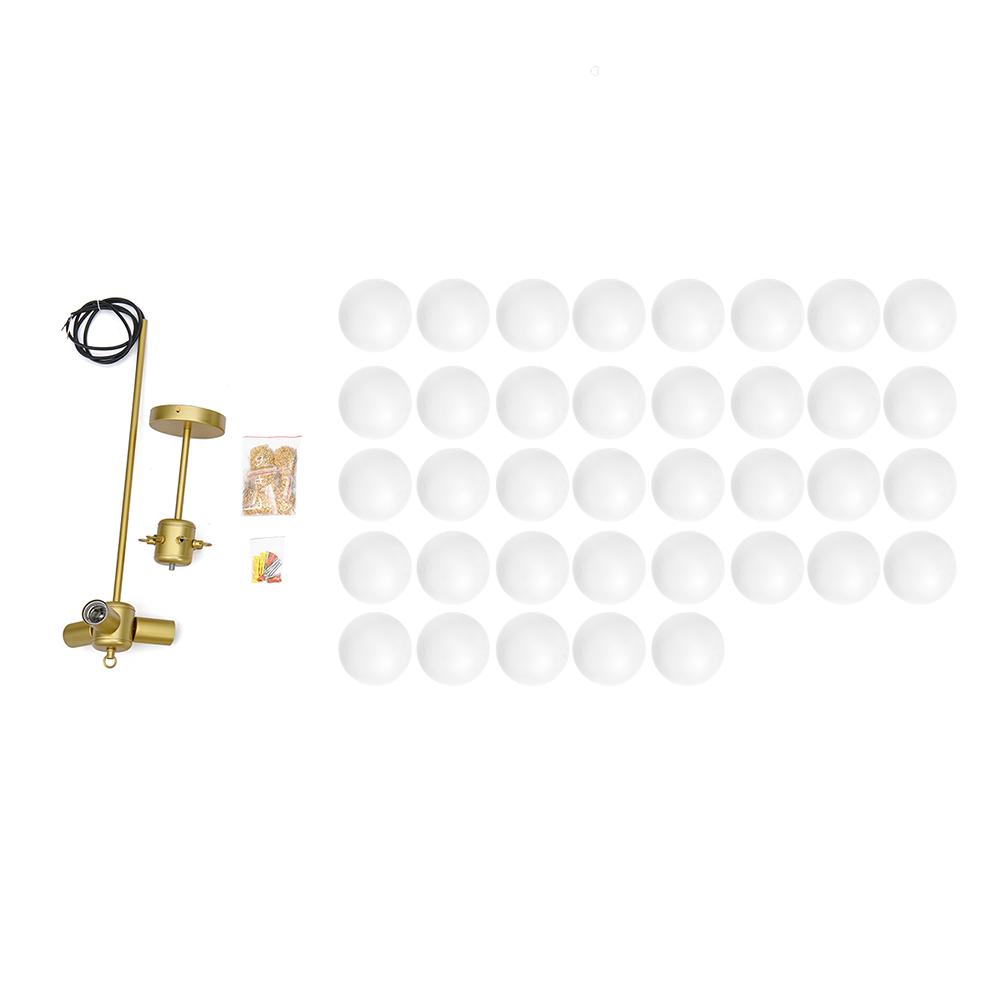 Hängande Bubbelglas Kandelaber – Kontemporär Design Carvallo