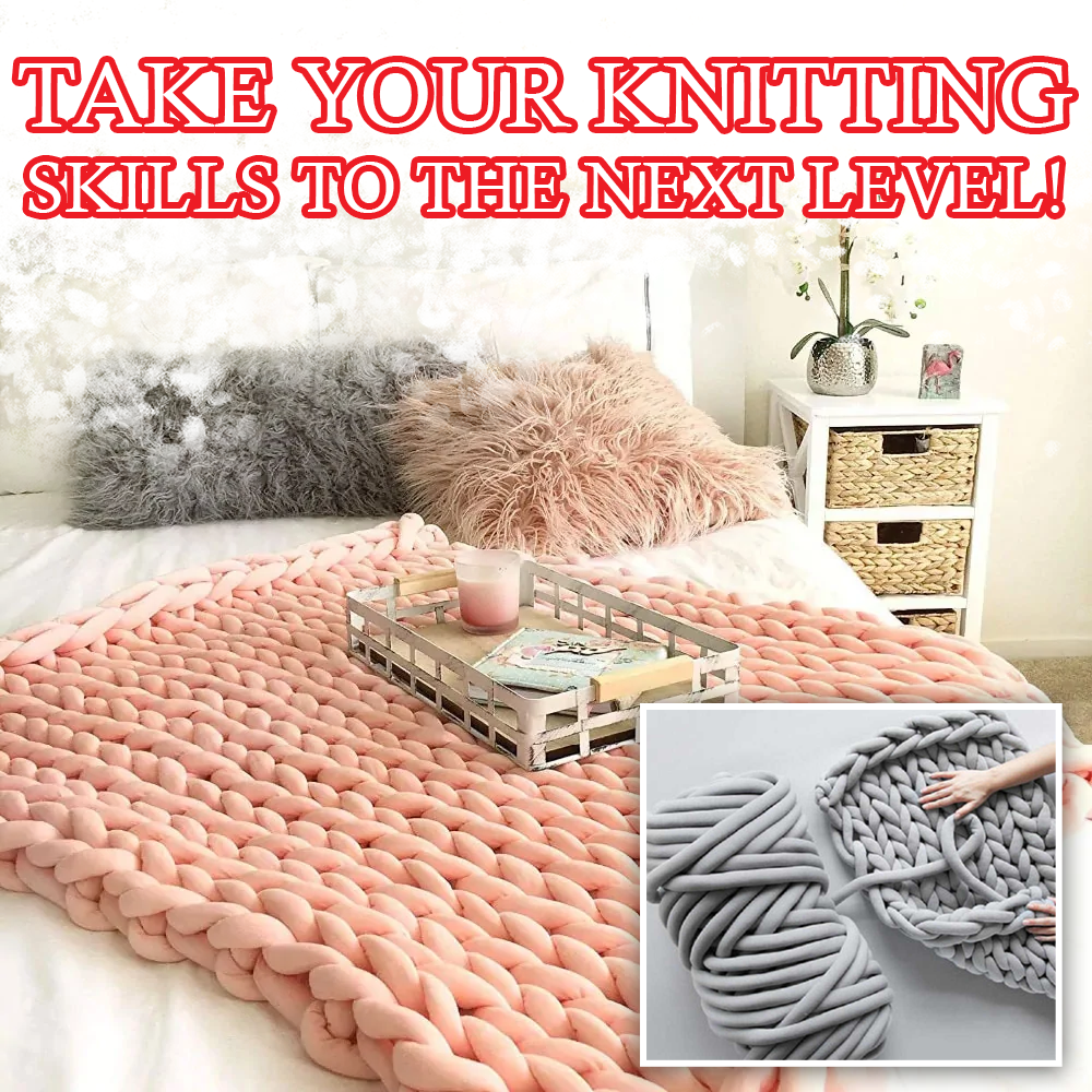 Carvallo - DIY Tjock Handstickad Schlaugarn Carvallo