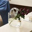 Transparent Pastell Handväska Form Vas - Glas Modern Dekor Carvallo