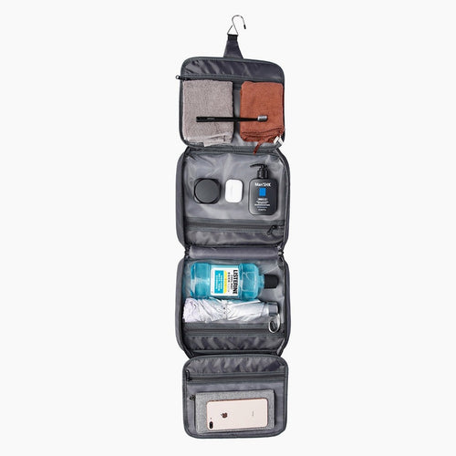 Herrar Resväska Toalettsats – Vattentålig Tvättväska med Fack Carvallo