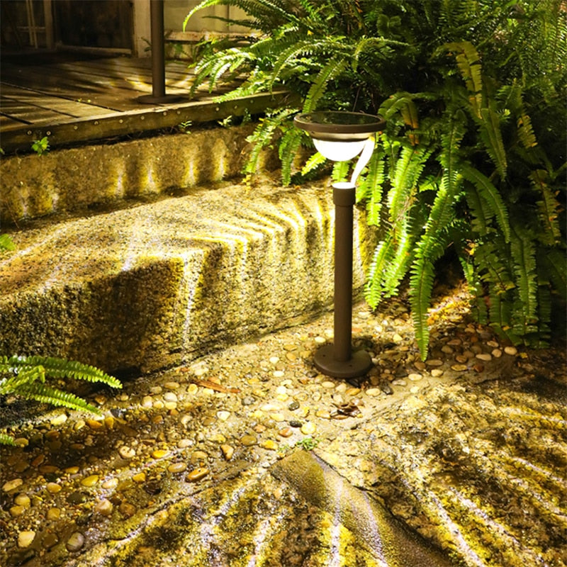 Carvallo Solar Utomhusvägglampa | Intelligent Sensor | Väderbeständig & Energibesparande | Varm- & Kallvit Carvallo