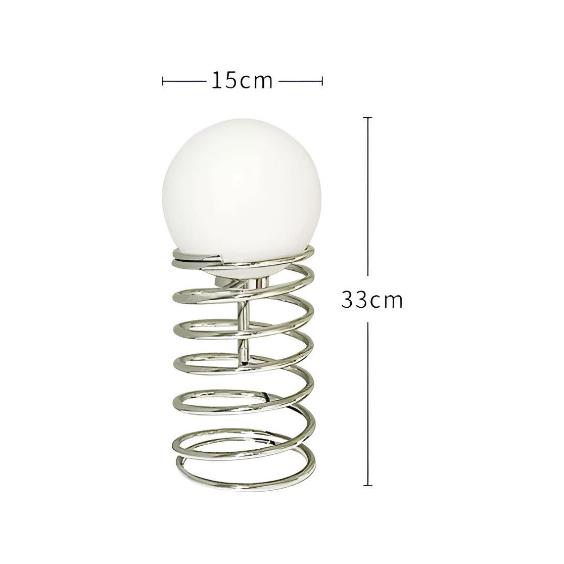 Spring Moon Glow - Elegant och minimalistisk måne på vår bordslampa Carvallo