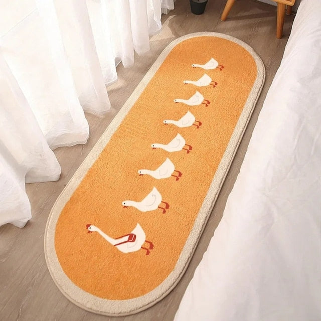 SnuggleNest – Bedårande anka och kyckling plyschmatta MILA Sverige