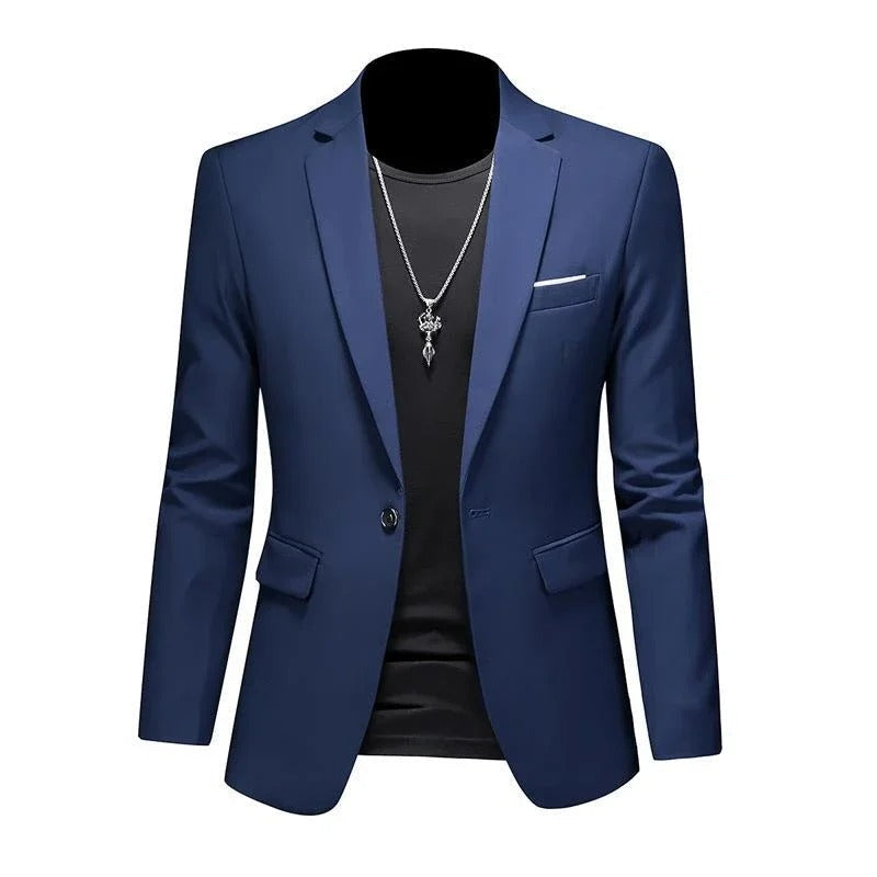 High-end Business Blazer för män-Bellasverige-Marin-S-Hemnix
