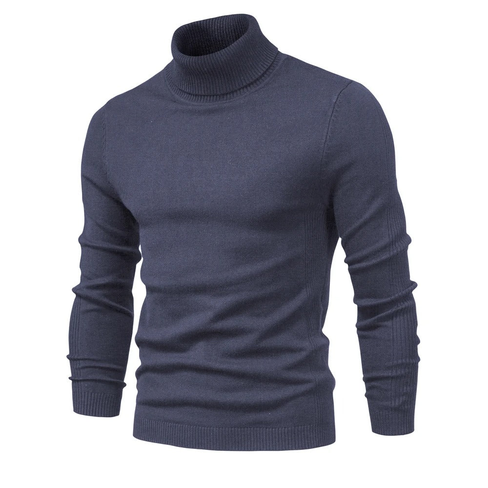 Slim turtleneck tröja för män Bellasverige