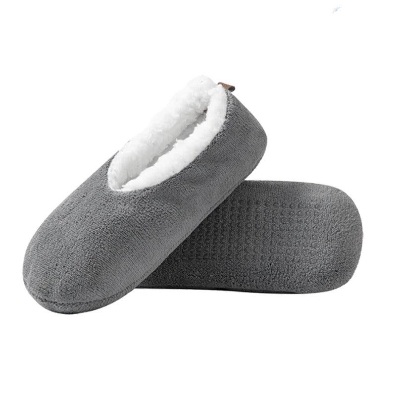 Inomhus golvstrumpor för kvinnor-Bellasverige-Grå-35-37-Hemnix