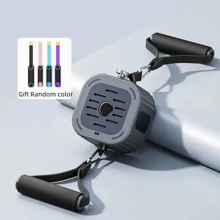 PowerPump – Portabel Motståndsmaskin För Hela Kroppen-Fitness Equipment-BB-Marinblå-Utan Sugkopp-Hemnix