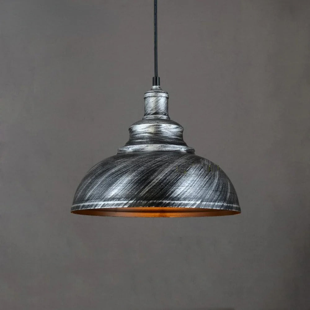 Retro industriële loft hanglamp-Hemnix-Silver-Hemnix