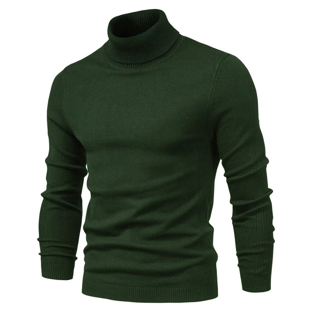 Slim turtleneck tröja för män Bellasverige