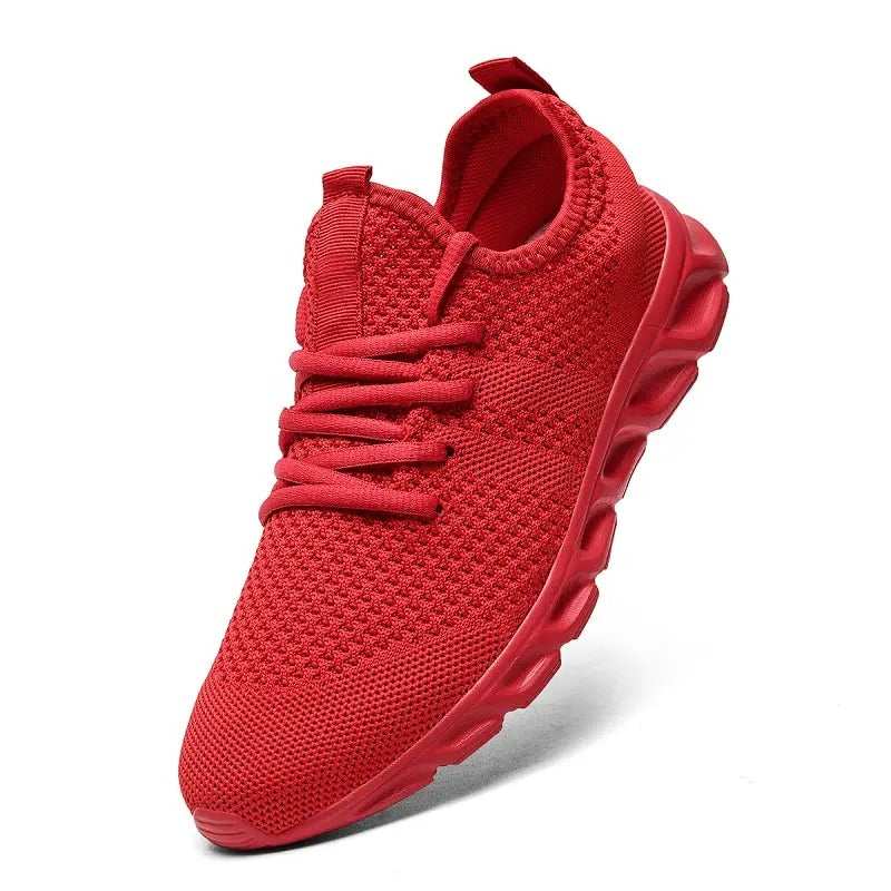 Casual Athletic Sneakers för män-Hemnix-Röd-40-Hemnix