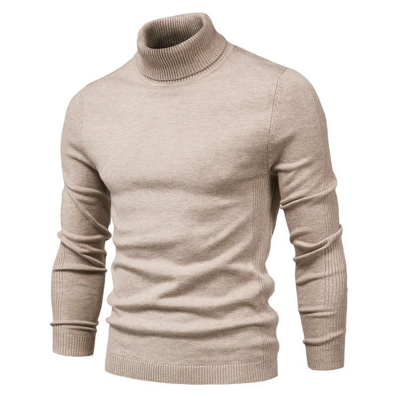 Slim turtleneck tröja för män Bellasverige