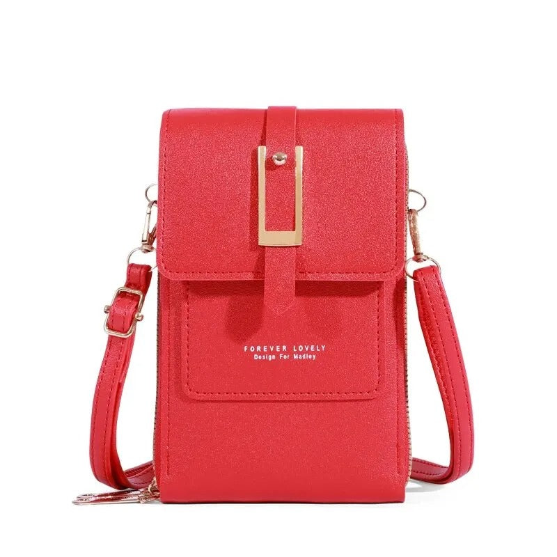 Touch Screen Mobiltelefonväska-Bellasverige-Röd-Hemnix