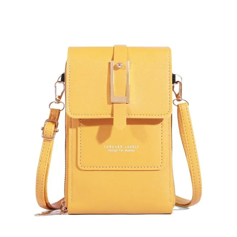 Touch Screen Mobiltelefonväska-Bellasverige-Gul-Hemnix