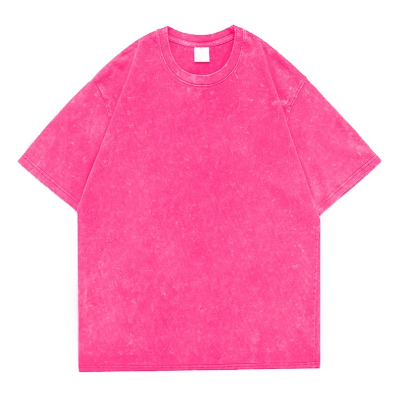 Överdimensionerad Lös T-shirt för män-Bellasverige-Rosa-S-Hemnix