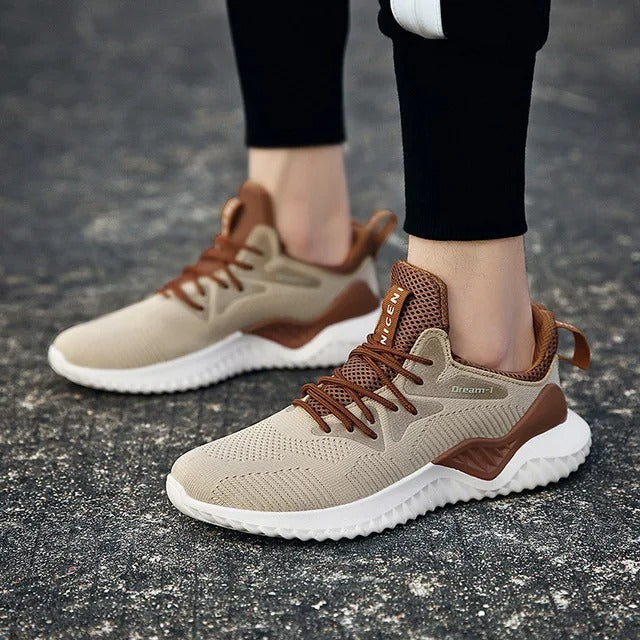 Andningsaktiva sneakers i mesh för män-Shoes for Men-Hemnix-Hemnix