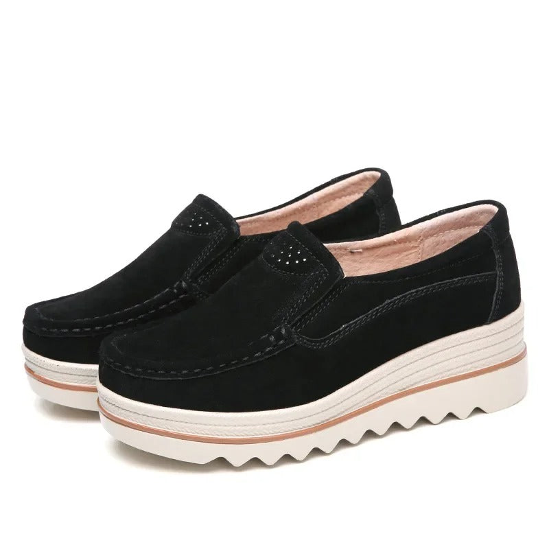 Plattformsskor för kvinnor-Shoes for Women-Hemnix-Svart-35-Hemnix