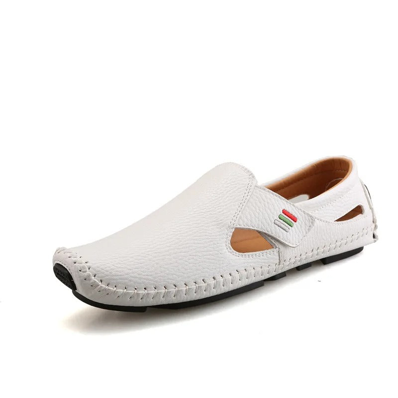 Herrskor i avslappnad stil-Shoes for Men-Hemnix-Vit-37-Hemnix
