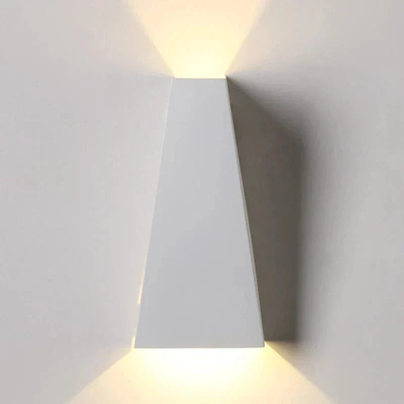 10W Vattentät LED Vägglampa Armatur med Dubbelhuvuden för Inomhus- och Utomhusväggljus Carvallo