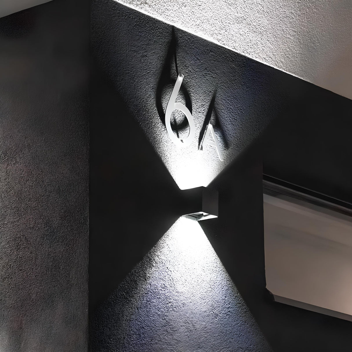 Justerbar LED-vägglampa Carvallo