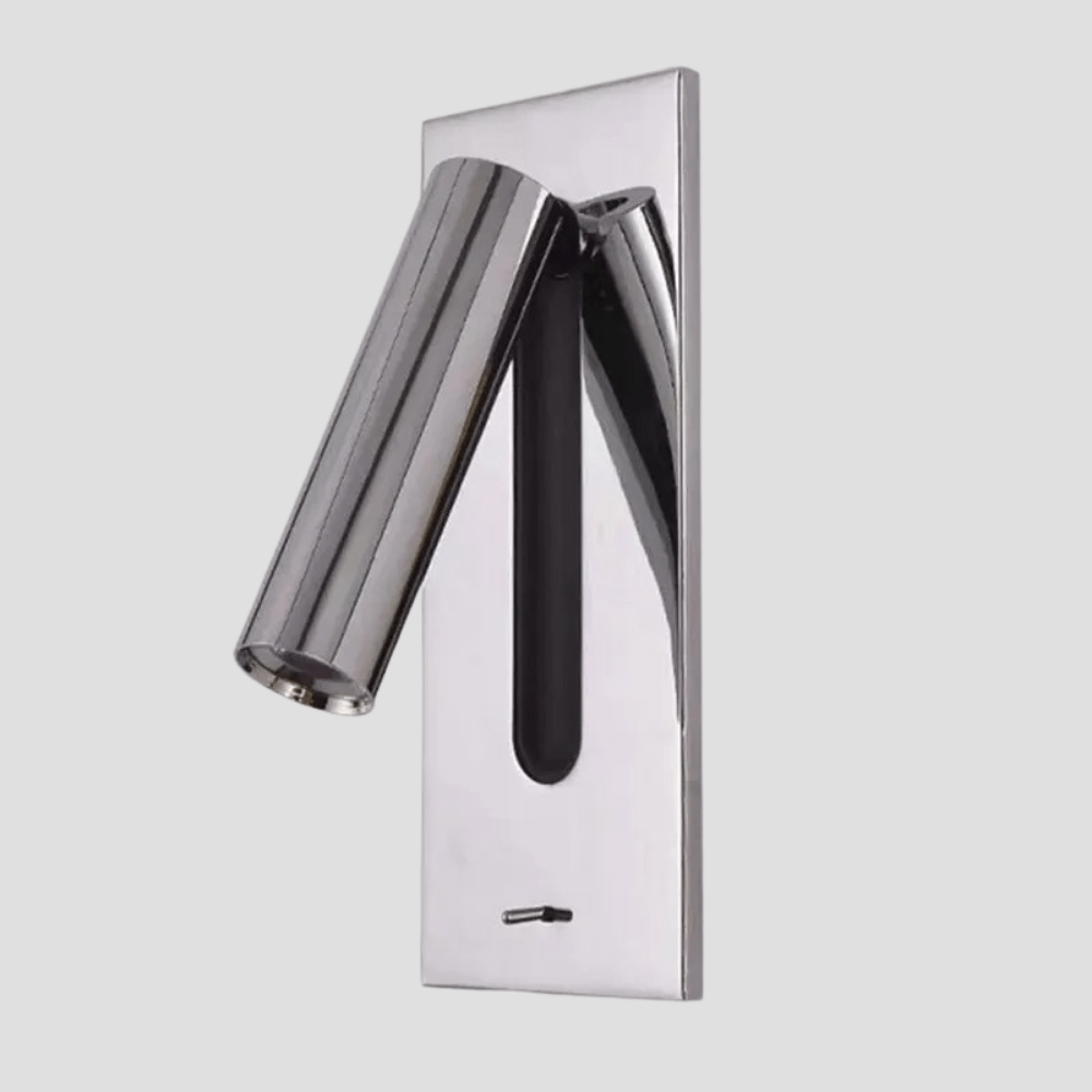 Justerbar USB-laddningsvägglampa med 350° rotation – Modern vägglampa för nattduksbord och hotellanvändning Carvallo