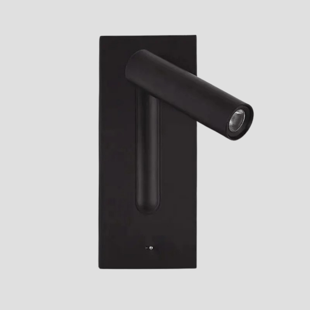 Justerbar USB-laddningsvägglampa med 350° rotation – Modern vägglampa för nattduksbord och hotellanvändning Carvallo