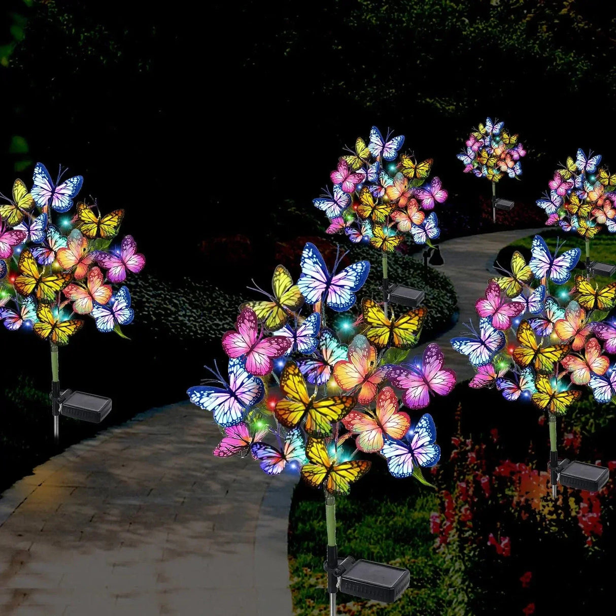Butterfly Solar Garden Light Carvallo