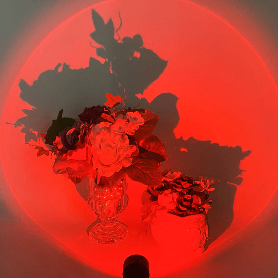 Färgförändrande solnedgångslampa USB-driven Carvallo