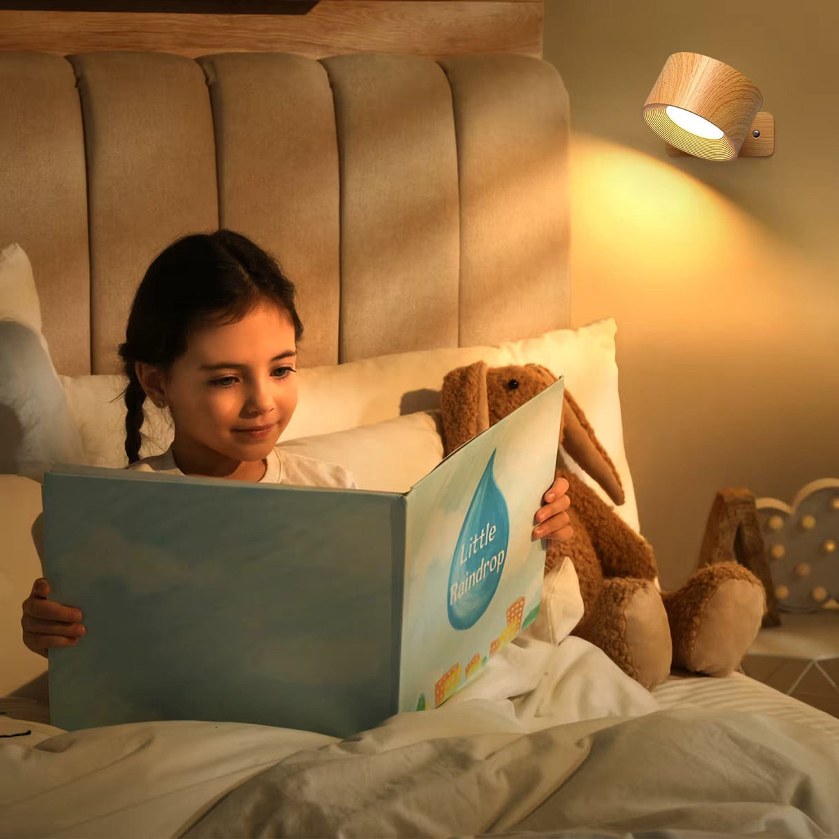 Batteridriven vägglampa - Uppladdningsbar vägglampa - Ambilume Carvallo