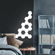 Anpassningsbara LED Hexagon Vägglampor Carvallo