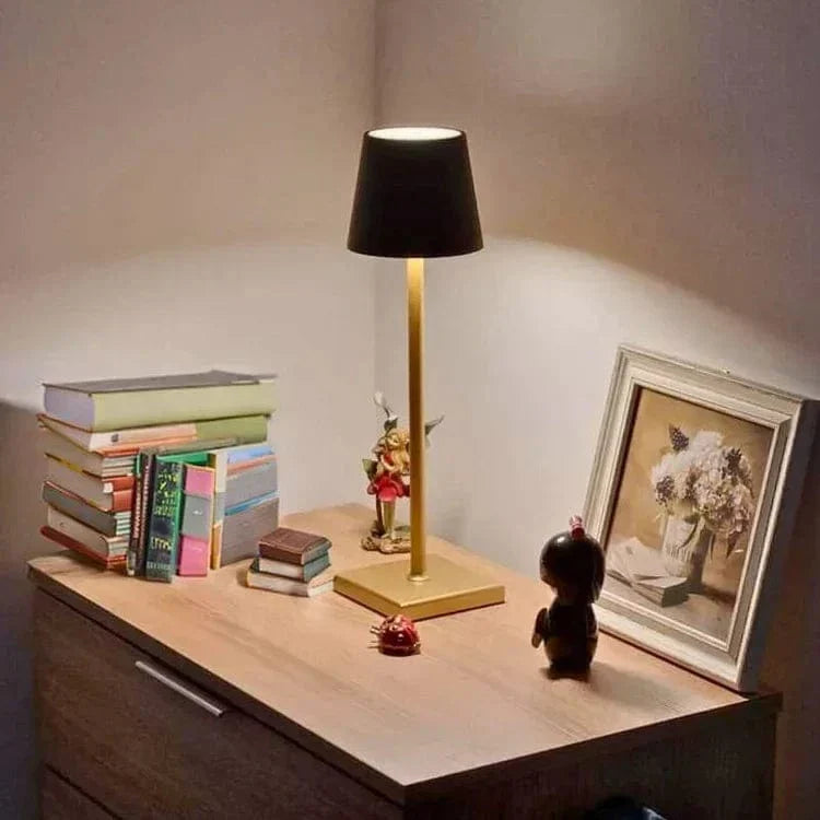 Dimbar Deluxe Uppladdningsbar Bordslampa Carvallo