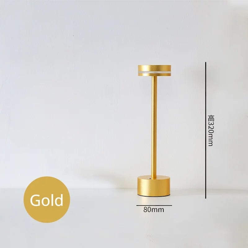 Elegance Snel- och uppladdningsbar bordslampa Carvallo