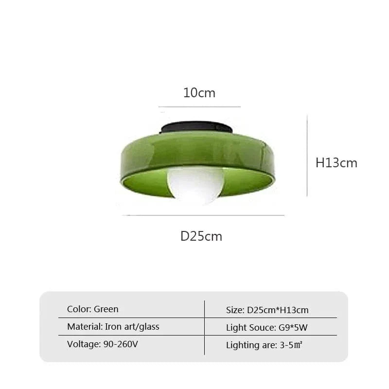 Glas Tak- och Vägglampor Carvallo