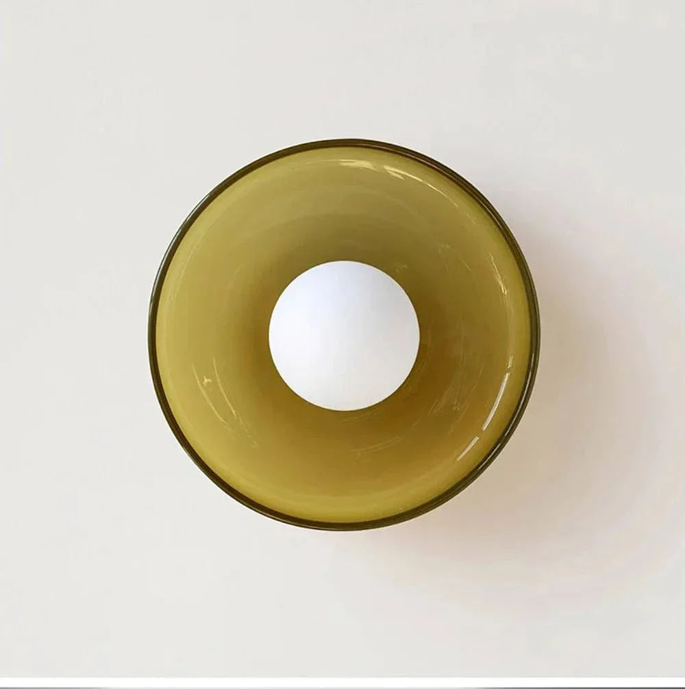 Glas Tak- och Vägglampor Carvallo