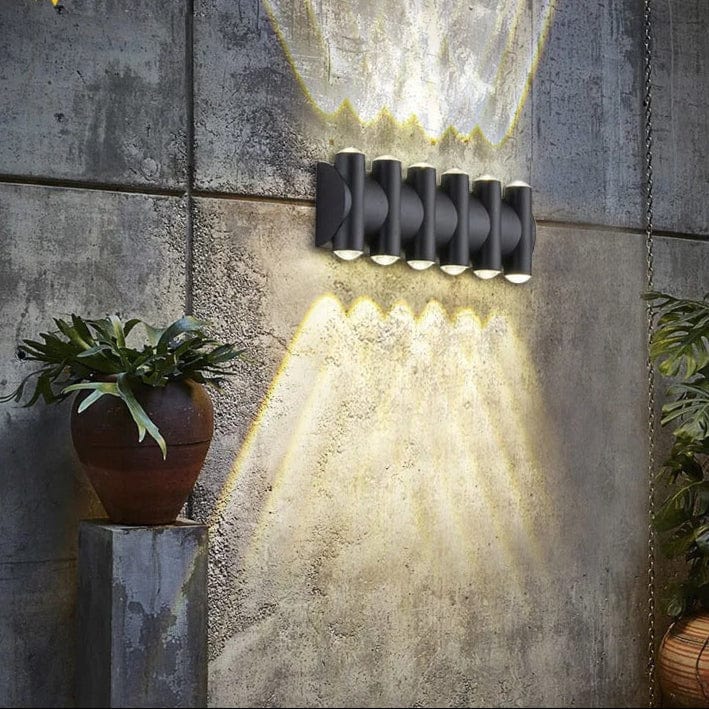 IP68 Vattentät LED Utomhusvägglampa – Hållbar Aluminium Utomhusvägglampa för Trädgård och Veranda, Mångsidiga Storleksalternativ Carvallo