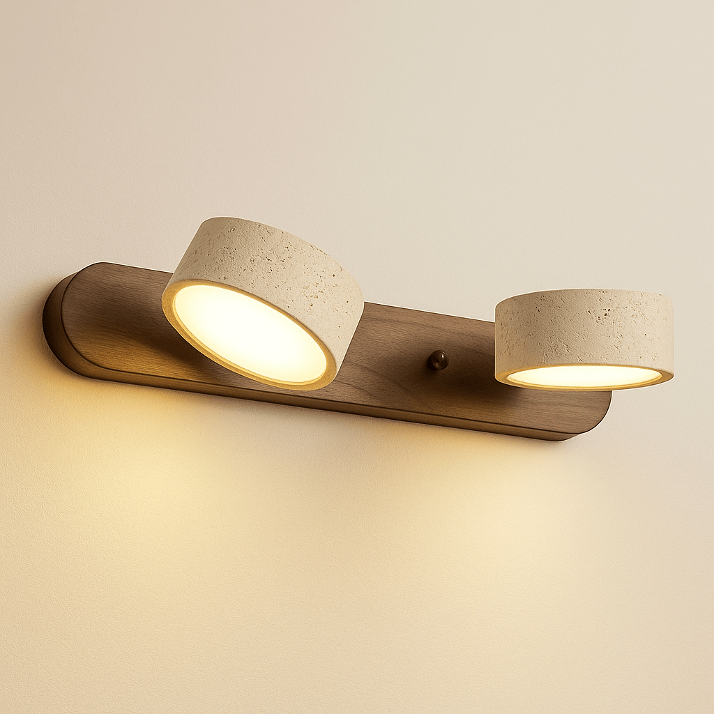 Japansk Wabi Sabi LED Vägglampa Carvallo