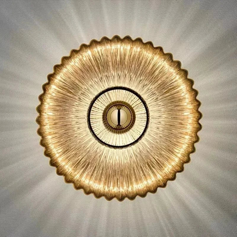 LED Glas Väggsconce Carvallo