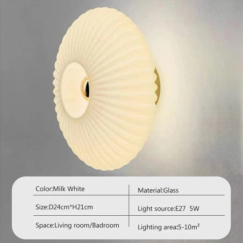 LED Glas Väggsconce Carvallo