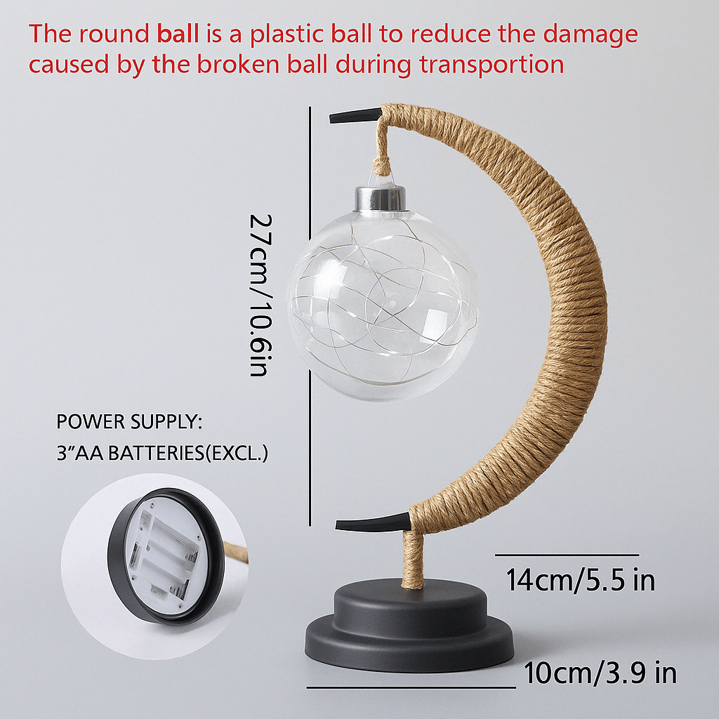 LED Mån Stjärna Nattlampa Carvallo