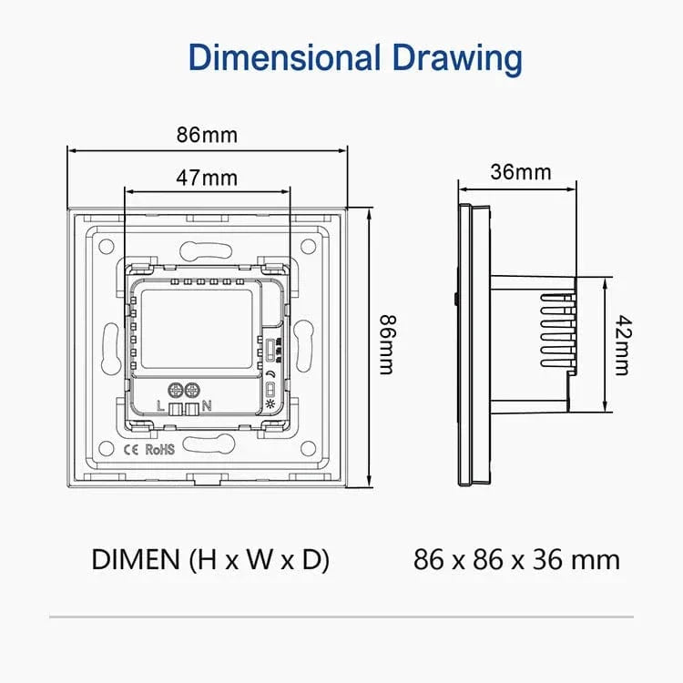 LED Rörelsesensor Trappa Lampa – Inbyggd Inomhusbelysning för Trapphus och Korridor, Energibesparande PIR Sensor Carvallo