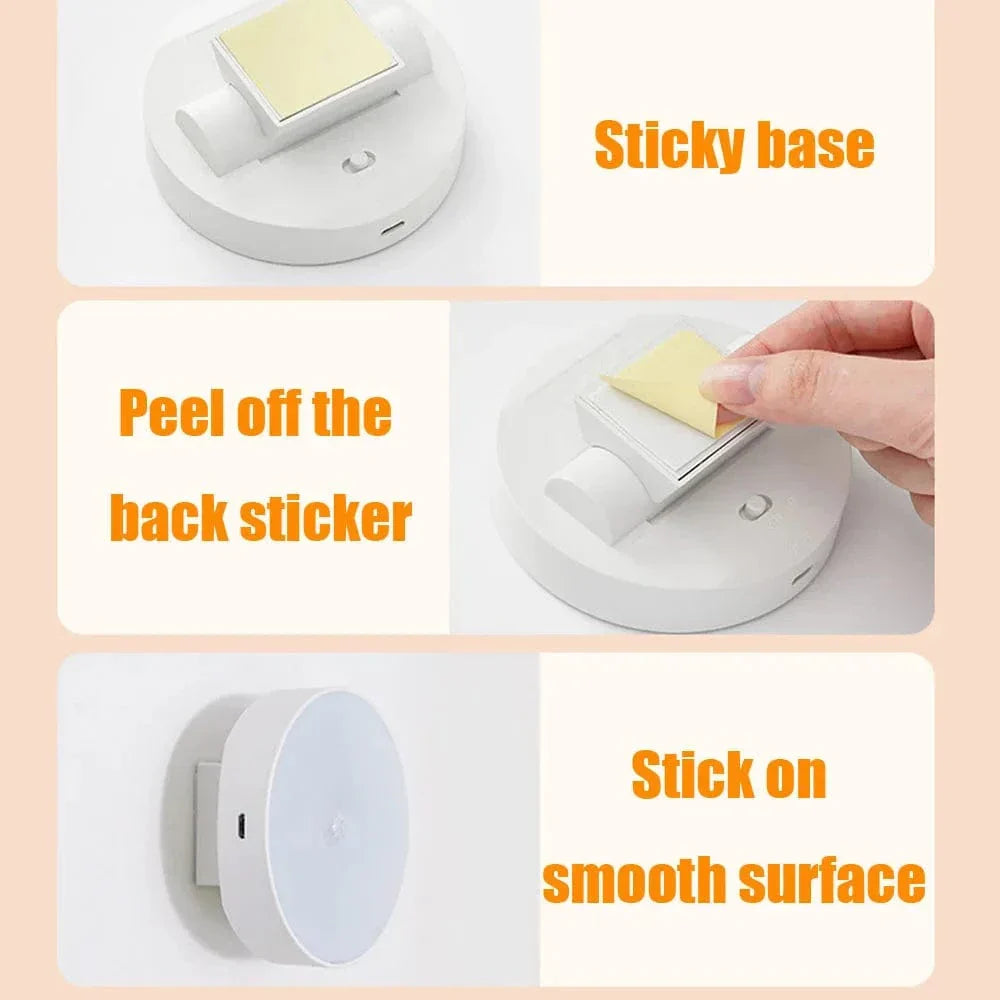 LED Nattlampa - Uppladdningsbar Rörelsesensor Carvallo