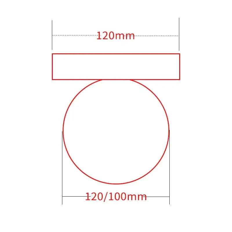 Macaron Mini Glass Vägglampa LED Carvallo