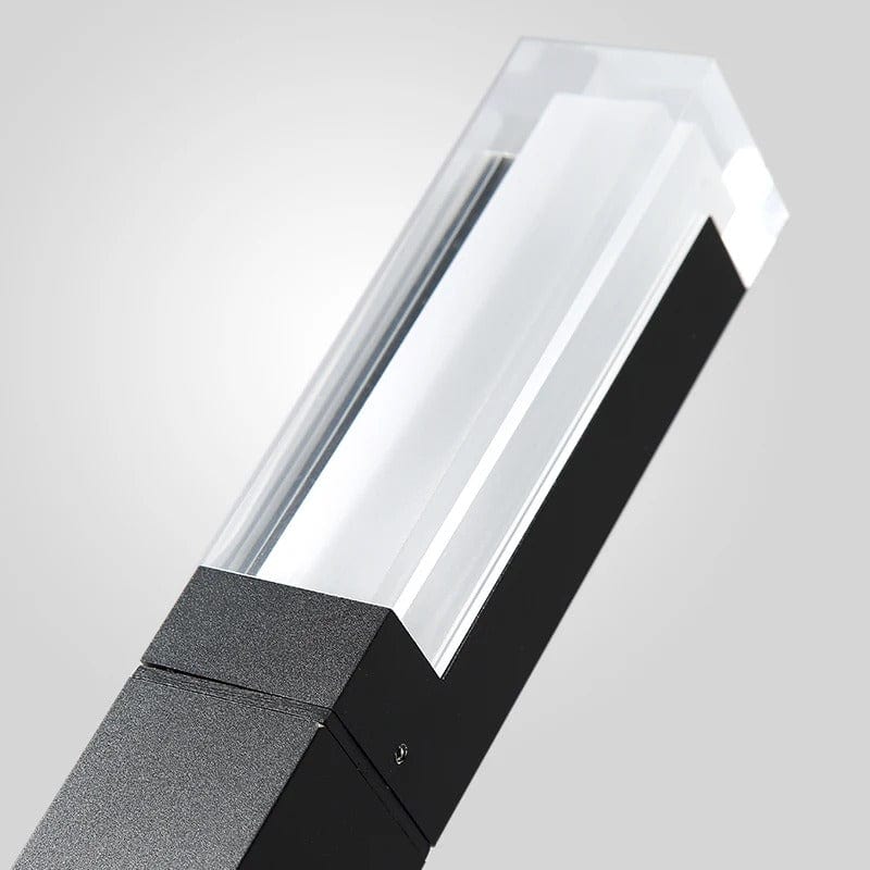 Modern LED Trädgårdslampa med fast bas - IP65 Vattentålig - 10W - Aluminium - Varm/Kall Vit - Utomhuslandskapsbelysning Carvallo