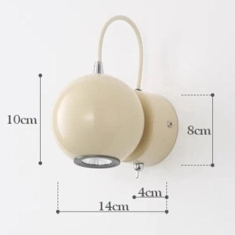 Modern LED Magnetisk Boll Vägglampa Carvallo