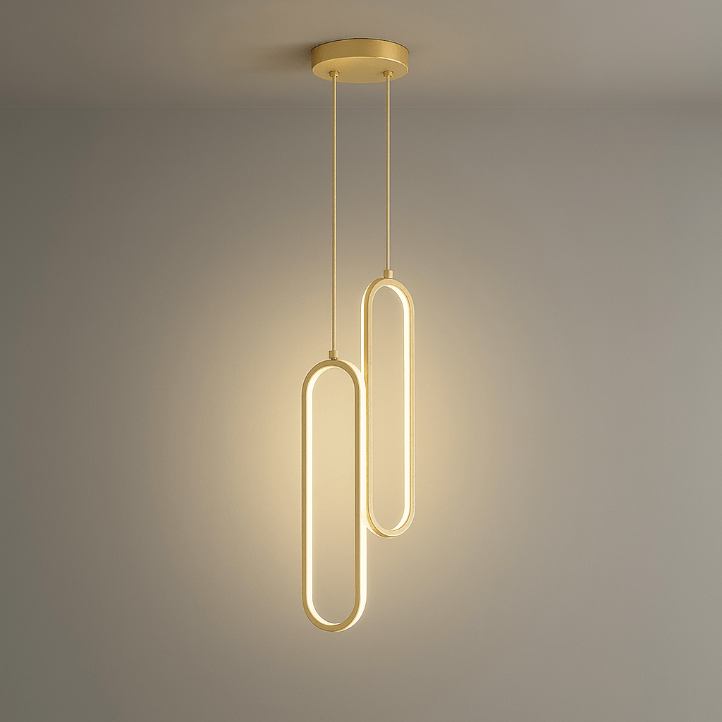 Modern LED Pendellampa - Enkel eller Dubbel Huva Carvallo