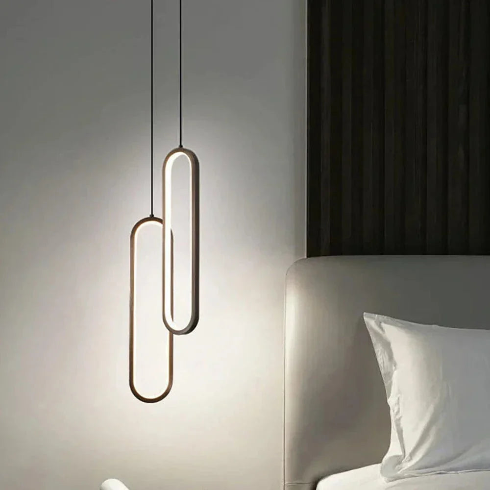 Modern LED Pendellampa - Enkel eller Dubbel Huva Carvallo
