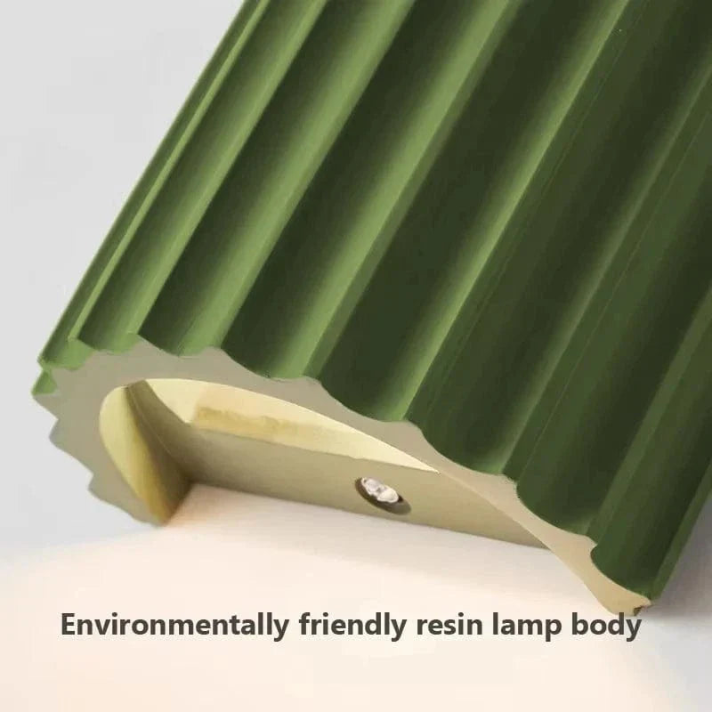 Modern LED Vägglampa - Minimalistisk Macaron Applicering Carvallo