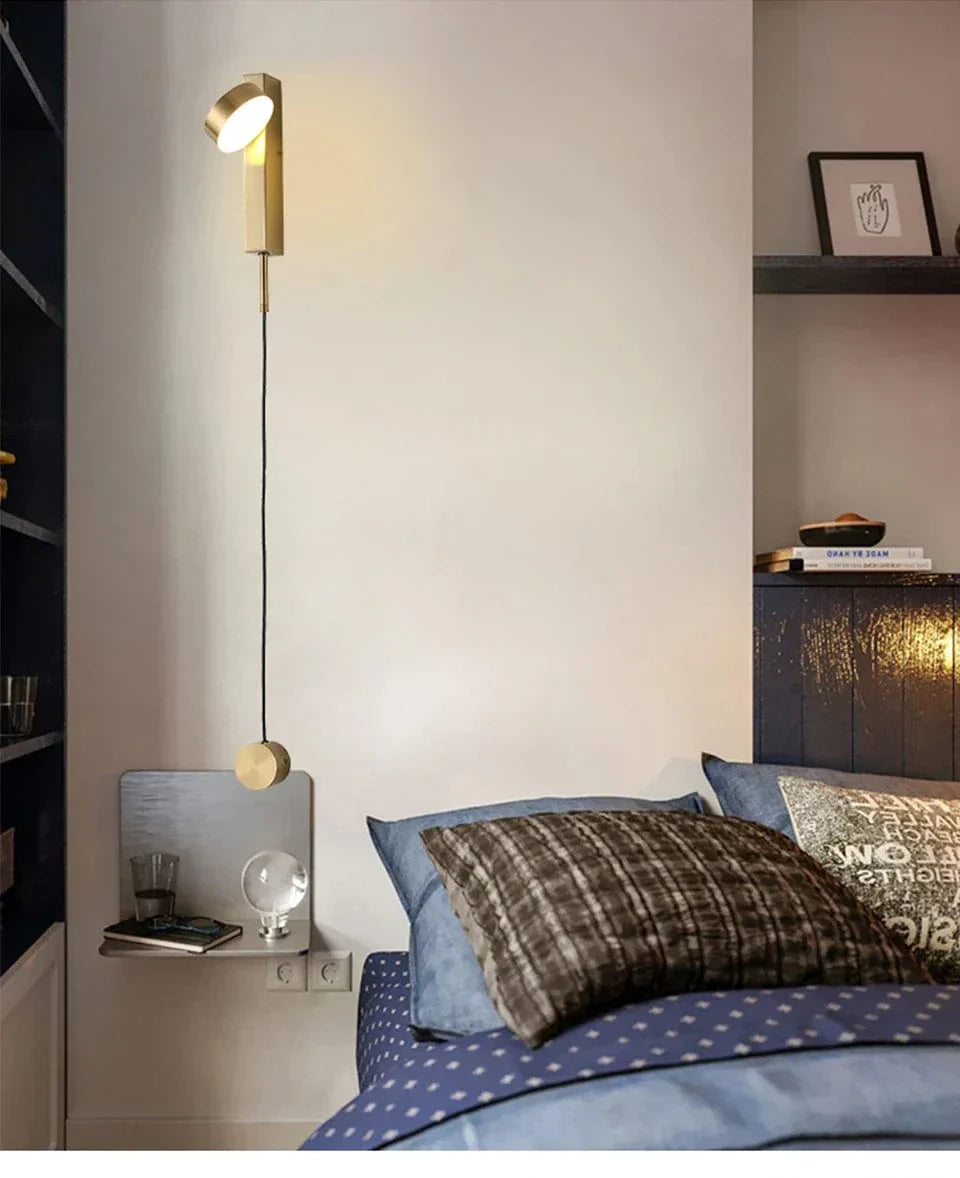 Moderna LED Vägglampor Rotera Väggsconces Carvallo