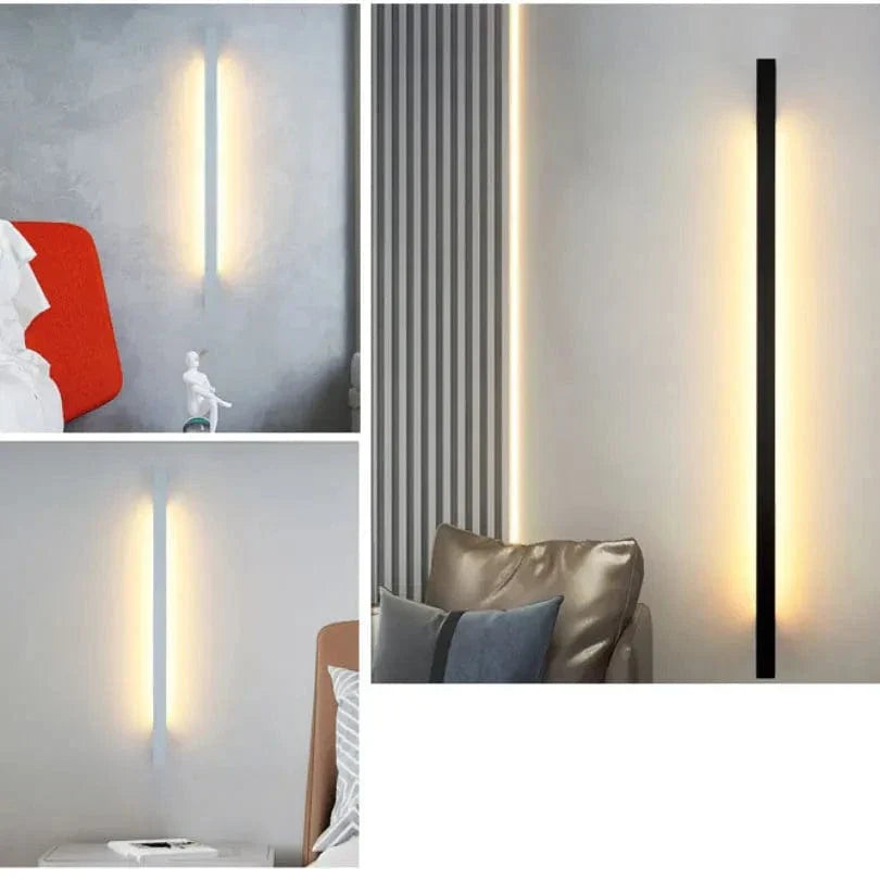 Modern Minimalist LED Vägglampa – Mångsidiga Vägglampor Inomhus för Vardagsrum och Sovrum med Justerbar Ljusstyrka och Flera Storlekar Carvallo